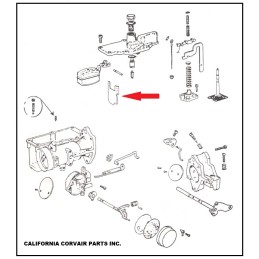 USED TURBO CARB BOWL BAFFLE - 1965-66