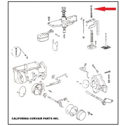 USED TURBO CARB PUMP UPPER SPRINGS