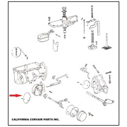 USED TURBO CARB CHOKE PLATE