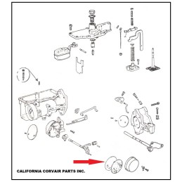 USED TURBO CARB CHOKE BAFFLE