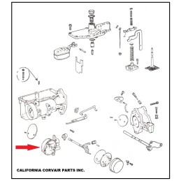 USED TURBO CARB CHOKE HOUSING