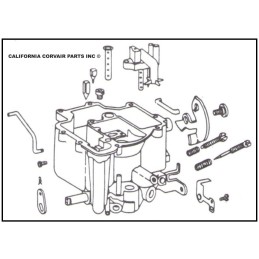 USED CARBURETOR BOWL - 1964
