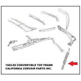 USED TOP LIFT SPRING - 1965-69