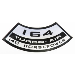 NEW AIR CLEANER LID DECAL - 140 HP