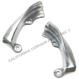 NEW SET 1965-69 METAL DOOR POST CAPS