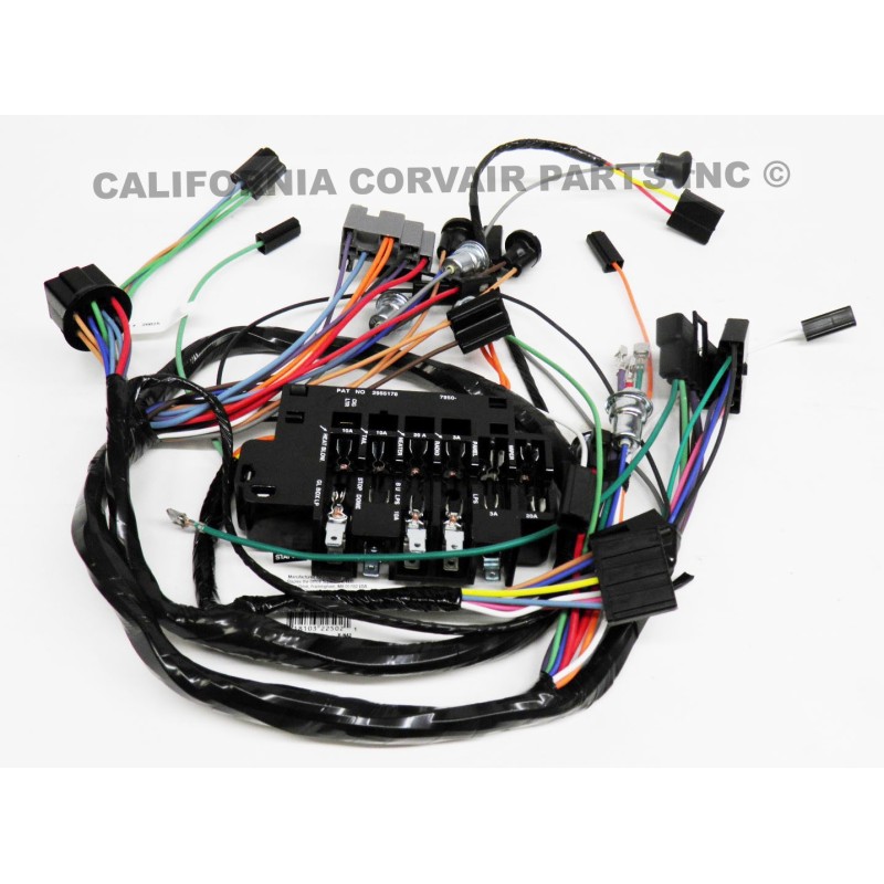 NEW 1962-63 DASH HARNESS - MANUAL