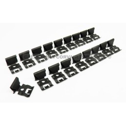 NEW SET REAR WINDOW TRIM CLIPS - 1960-64