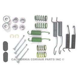 NEW VAN REAR BRAKE SPRING KIT - 1963-65
