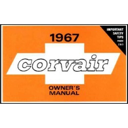 NEW 1967 OWNERS MANUAL