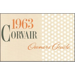 NEW 1963 OWNERS MANUAL