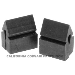 NEW SET (2) DOOR BUMPERS - 1960-64