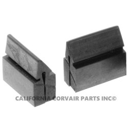 NEW SET (2) SEDAN DOOR BUMPERS - 1960-64