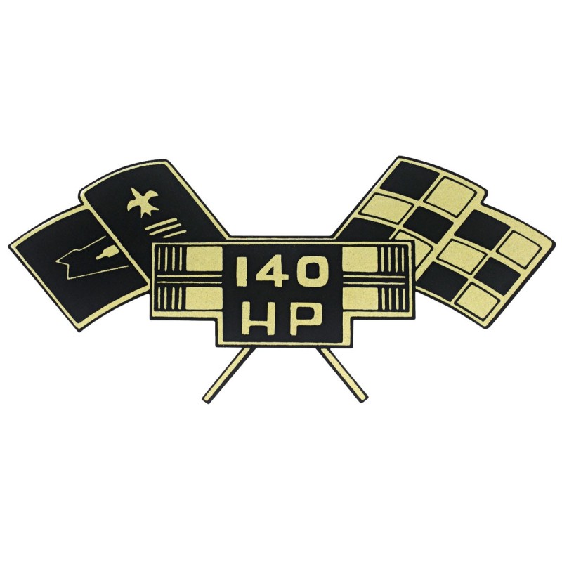 NEW ENGINE DECAL - 140 HP