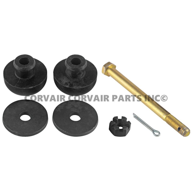 NEW LEAF SPRING HARDWARE & BUSHINGS SET