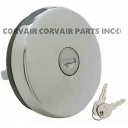 NEW CHROME  LOCKING GAS CAP - VAN