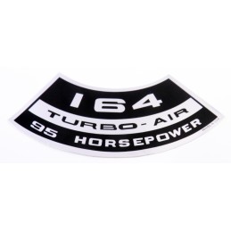 NEW AIR CLEANER LID DECAL - 95 HP