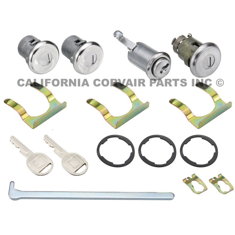 NEW DOOR LOCKS - TRUNK & GLOVEBOX - 1967-69