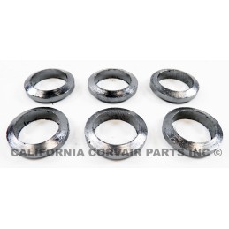 NEW 140 EXHAUST MANIFOLD PACKINGS SET OF 6