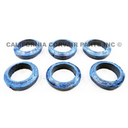 NEW EXHAUST MANIFOLD BLUE PACKINGS - SET OF 6