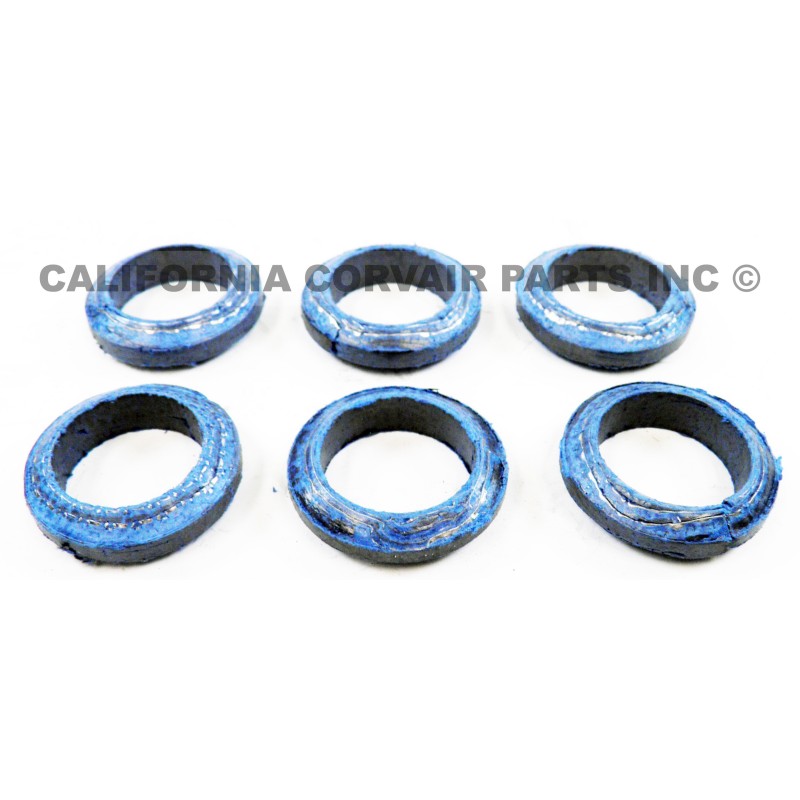 NEW EXHAUST MANIFOLD BLUE PACKINGS - SET OF 6