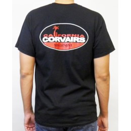 BLACK CALIFORNIA CORVAIRS T-SHIRT - LARGE