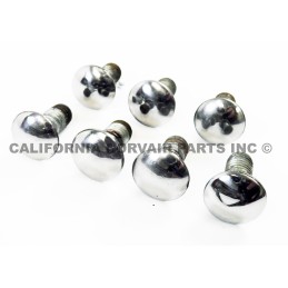 POLISHED ORIGINAL BUMPER BOLTS - REAR