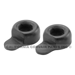 NEW SET (2) ENGINE LID BUMPERS - 1965-69