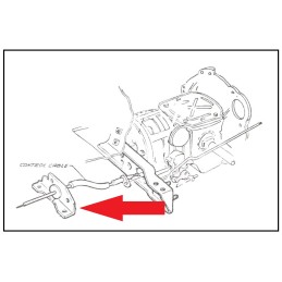 USED SHIFT CABLE TUNNEL COVER - 1960-64