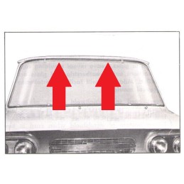 USED VAN FRONT ROOF SECTION