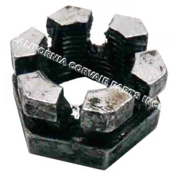 USED SLOTTED BEARING NUT - LEFT SIDE