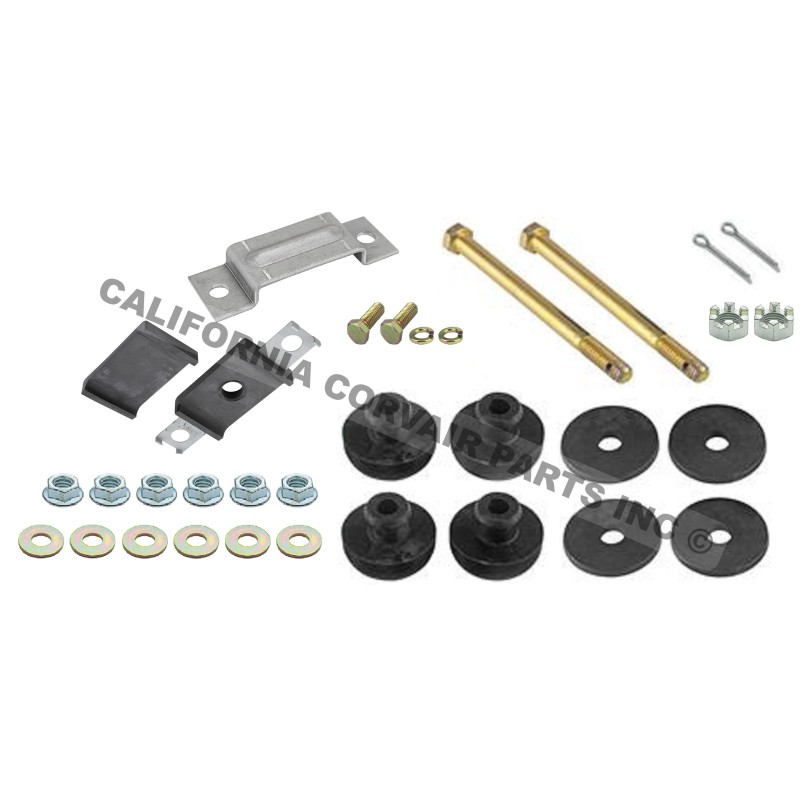 NEW 1964 LEAF SPRING HARDWARE & BUSHINGS KIT