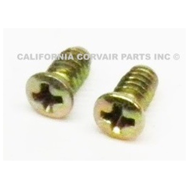 NEW SET (2) CHOKE PLATE SCREWS