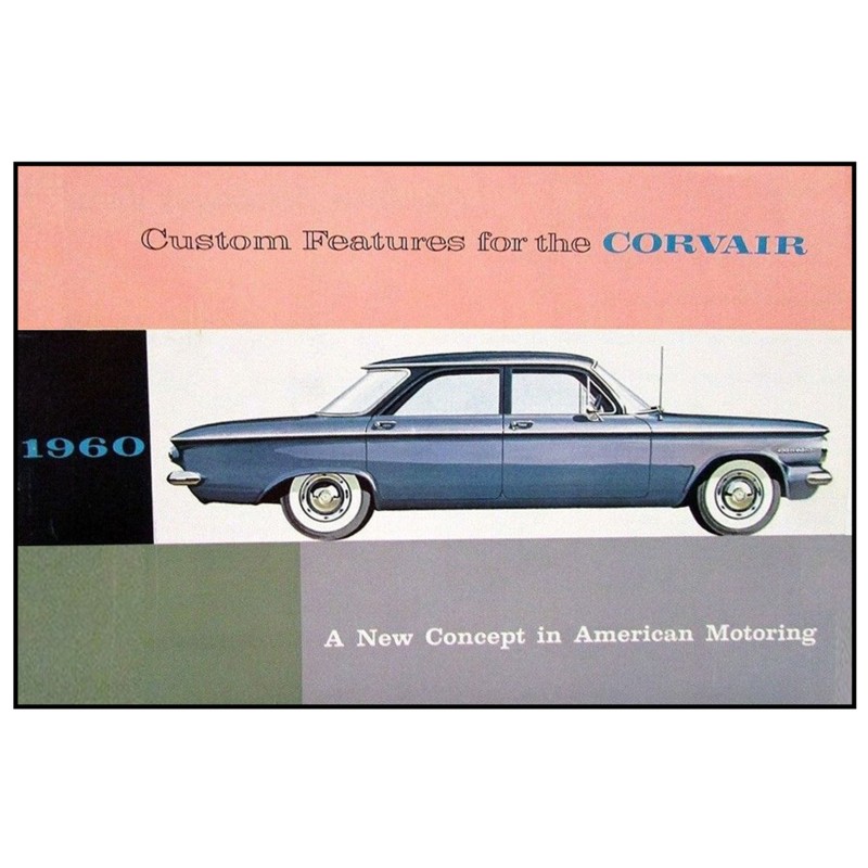 NEW 1960 CUSTOM FEATURES BROCHURE