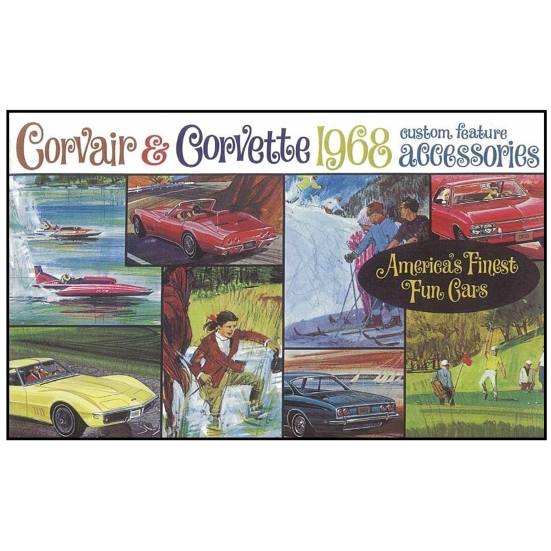 USED 1968 CUSTOM FEATURES BOOKLET