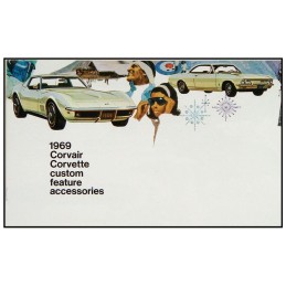 NEW 1969 CUSTOM FEATURES BOOKLET