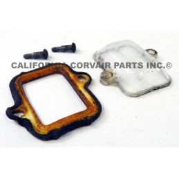 USED LICENSE PLATE LIGHT LENS & GASKET