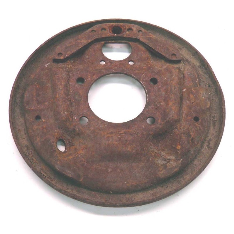 USED 1963 REAR BACKING PLATE - LEFT SIDE