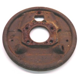 USED 1960-62 REAR BACKING PLATE - LEFT SIDE