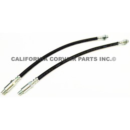 NEW SET (2) 1960-64 BRAKE HOSES - FRONT