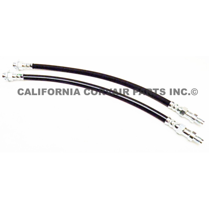 NEW SET (2) 1960-64 BRAKE HOSES - REAR