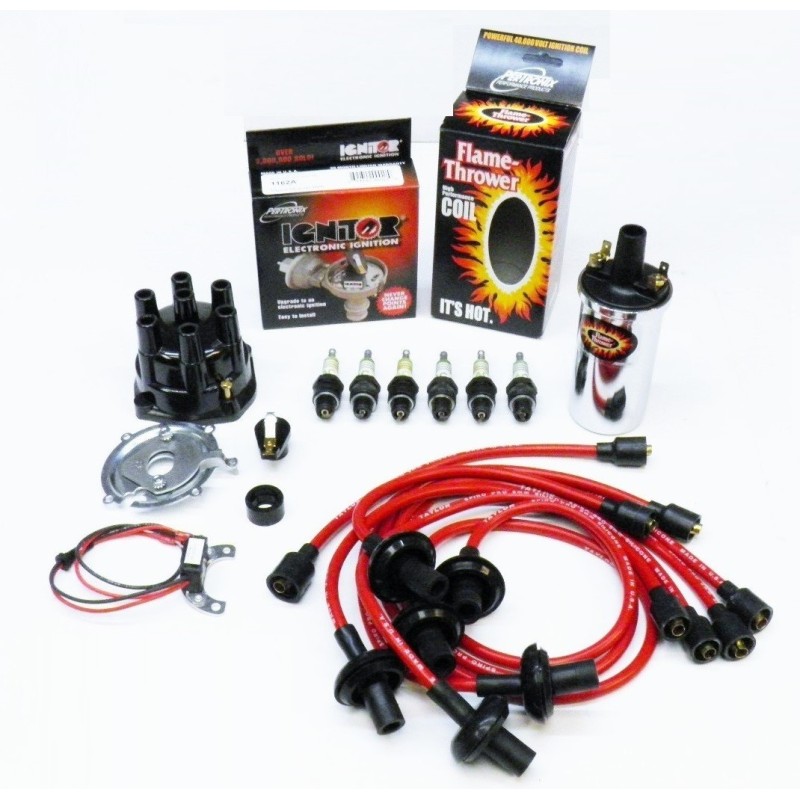 NEW IGNITOR RED TUNE UP KIT - CHROME COIL