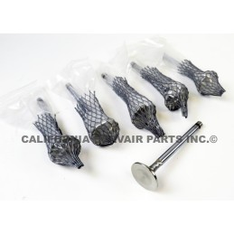 NEW SET STAINLESS EXHAUST VALVES - 140 HP