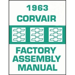 NEW 1963 FACTORY ASSEMBLY MANUAL BOOK