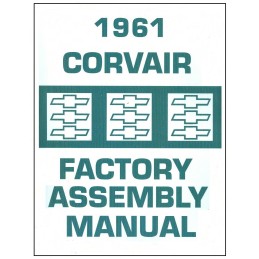 NEW 1961 FACTORY ASSEMBLY MANUAL BOOK