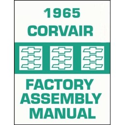 NEW 1965 FACTORY ASSEMBLY MANUAL BOOK