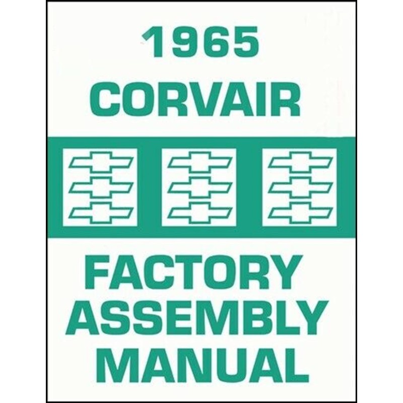 NEW 1965 FACTORY ASSEMBLY MANUAL BOOK