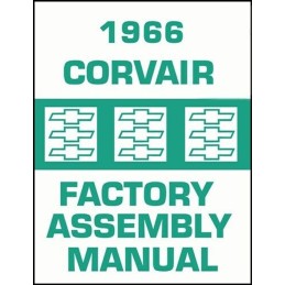 NEW 1966 FACTORY ASSEMBLY MANUAL BOOK
