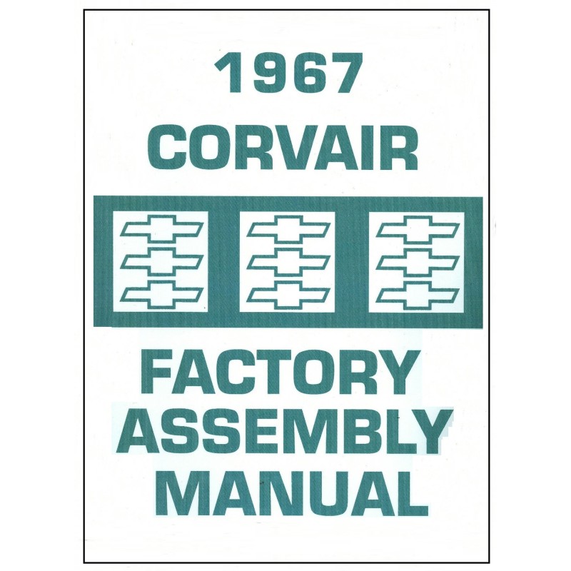 NEW 1967 FACTORY ASSEMBLY MANUAL BOOK