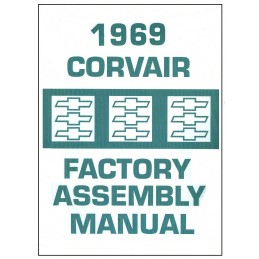 NEW 1969 FACTORY ASSEMBLY MANUAL BOOK