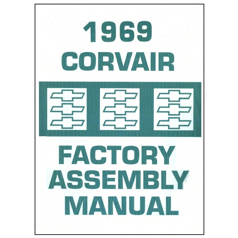 NEW 1969 FACTORY ASSEMBLY MANUAL BOOK